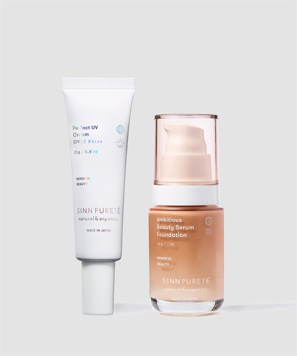 美肌錯覚ファンデ＆UVクリームセット